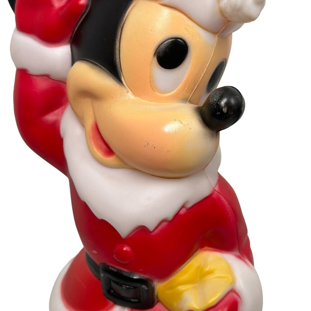 Vintage 1970s Mickey Mouse Disney Empire Christmas Blow Mold 15" - NO LIGHT - Picture 13 of 15